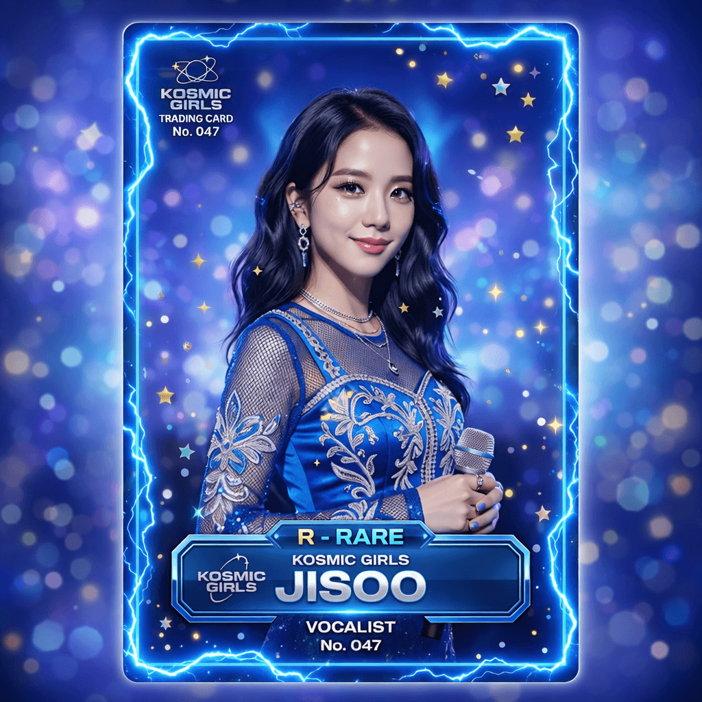 Premium K-Pop collectible card